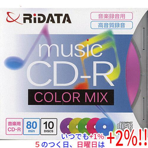 RiTEK 音楽用CD-R CD-RMU80.10PMIXC 10枚