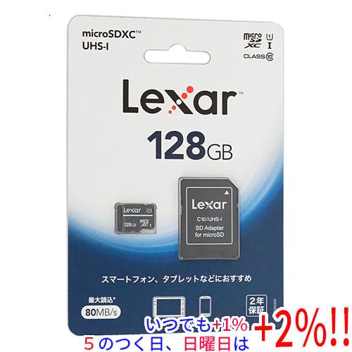 Lexar microSDXCカード LMS0C10128G-BNANJ 128GB