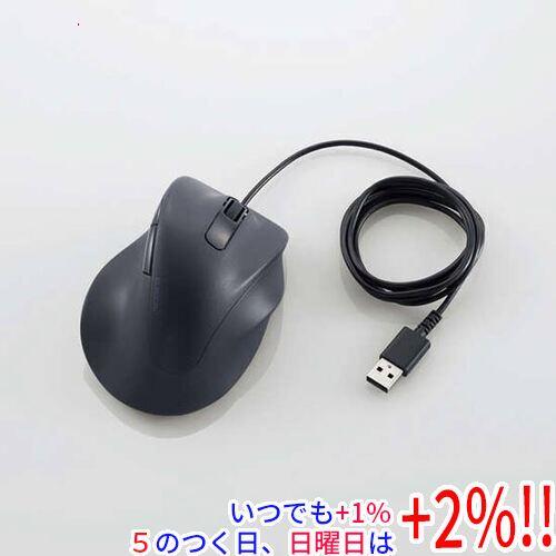 ELECOM エレコム製 静音 有線マウス EX-G M-XGL30UBSKBK ブラック 有線 マ...