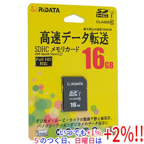 RiDATA SDHCメモリーカード RD2-SDH016G10U1 16GB