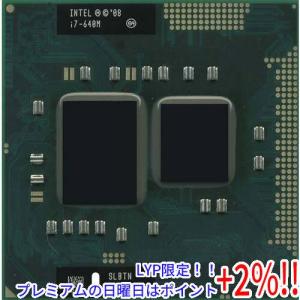 【５のつく日はポイント+3％！】【バルク新品】 Core i7 Mobile I7-640M 2.8GHz PGA988 SLBTN｜excellar