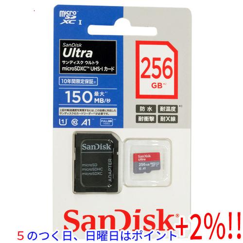 【５のつく日はポイント+3％！】SanDisk microSDXCメモリーカード 256GB SDS...