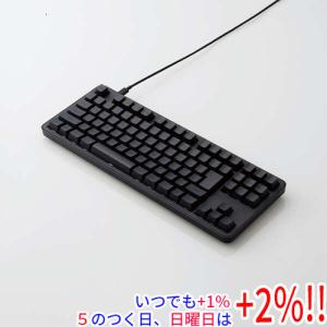 ELECOM（エレコム） 赤軸 テンキーレス 有線 メカニカル テンキーレス