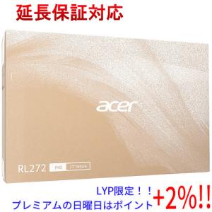 【５のつく日、日曜日はポイント+２％！ほかのイベント日も要チェック！】acer製 27インチ 液晶モニター Vero RL2 RL272ymiixv ダークグレー｜excellar