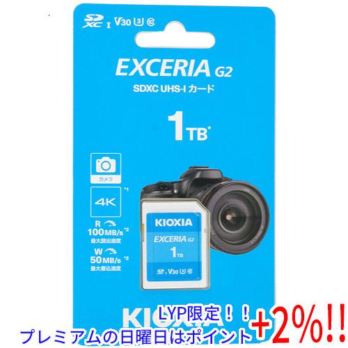 【５のつく日はポイント+3％！】キオクシア SDXCメモリーカード EXCERIA G2 KSDU-...