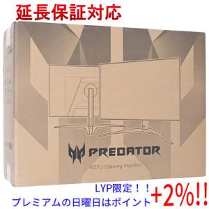 【５のつく日はポイント+3％！】acer製 26.5インチ ゲーミングモニター Predator X27U X27Ubmiipruzx ブラック｜excellar