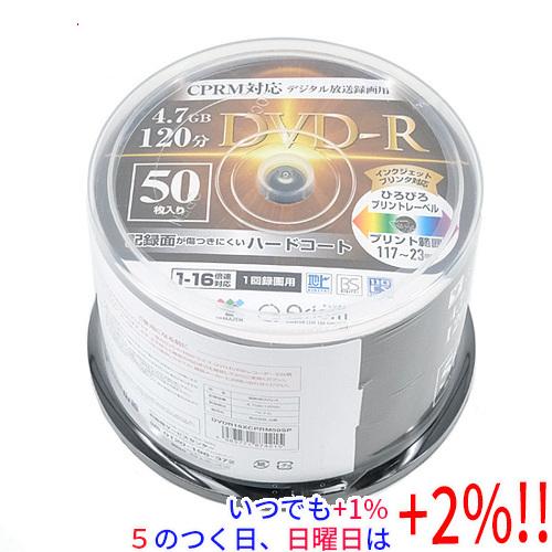 YAMAZEN 録画用DVD-R Qriom DVDR16XCPRM 50SP-Q9604 DVD-...