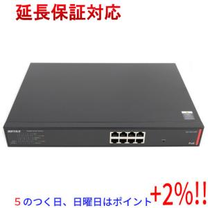 【５のつく日はポイント+3％！】【新品訳あり(箱きず・やぶれ)】 BUFFALO バッファロー スマートスイッチ 8ポート BS-GS2108P｜excellar