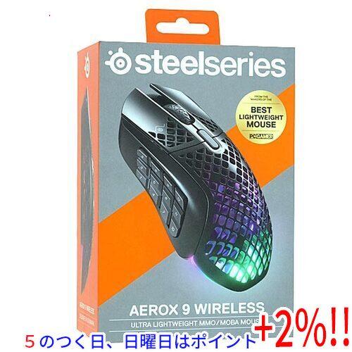 【５のつく日はポイント+3％！】SteelSeries ゲーミングマウス Aerox 9 Wirel...