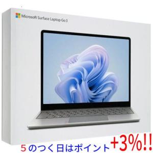 【５のつく日！ゾロ目の日！日曜日はポイント+3％！】マイクロソフト Surface Laptop Go 3 XJB-00004 プラチナ｜excellar