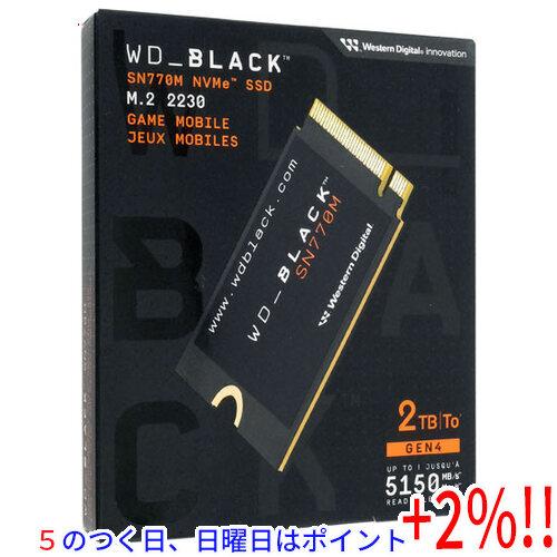 【５のつく日はポイント+3％！】Western Digital製 SSD WD_Black SN77...