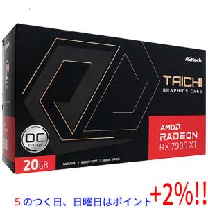 【５のつく日、日曜日はポイント+２％！ほかのイベント日も要チェック！】ASRock製グラボ Radeon RX 7900 XT Taichi 20GB OC PCIExp 20GB｜excellar