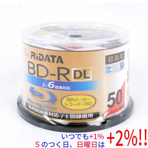 RiTEK ブルーレイディスク RIDATA BD-R260PW 6X.50SP A BD-R DL...