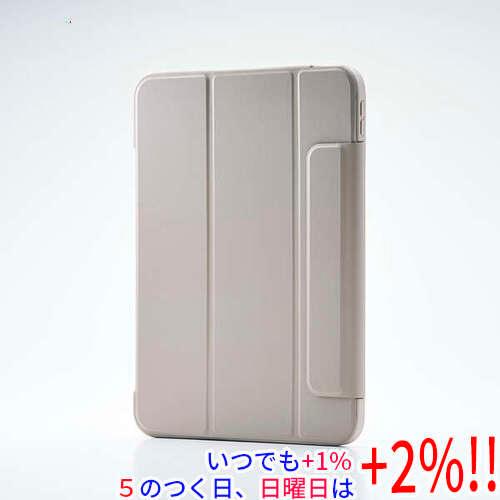 ELECOM エレコム iPad(A16) フラップケース 薄型軽量 カラーエッジ 背面クリア TB...