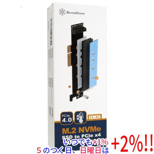 SILVERSTONE インターフェイスカード SST-ECM26 [M.2]