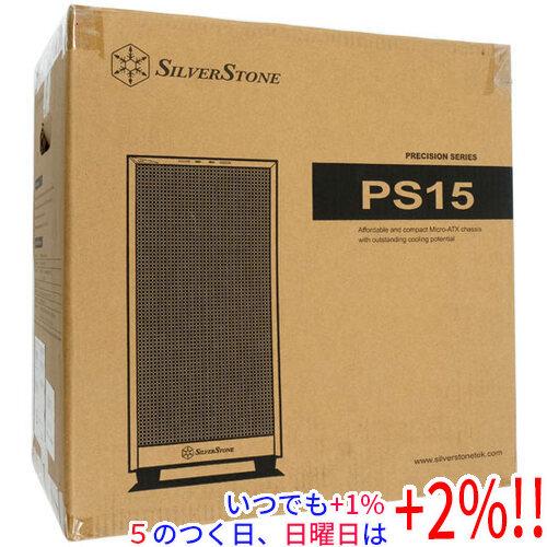 【新品(開封のみ)】 SILVERSTONE製 PCケース SST-PS15B-G