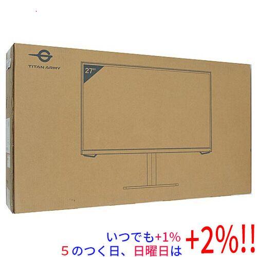 Titan Army 27型 ゲーミング液晶ディスプレイ P27H2V ブラック