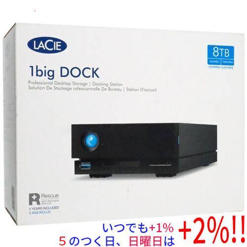【新品訳あり(箱きず・やぶれ)】 LaCie LaCie 1big Dock STHS8000800...