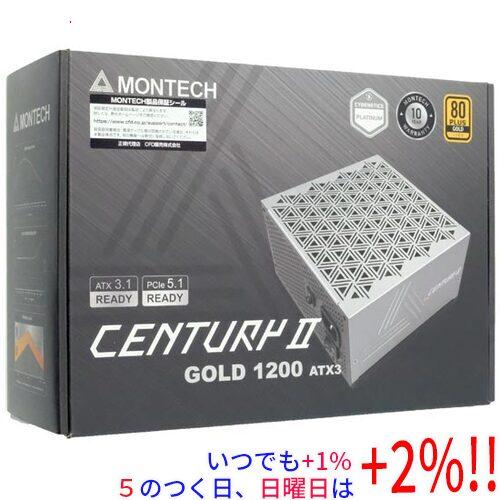 MONTECH PC電源ユニット CENTURY II 1200W【いつでも+1％！5のつく日と日曜...