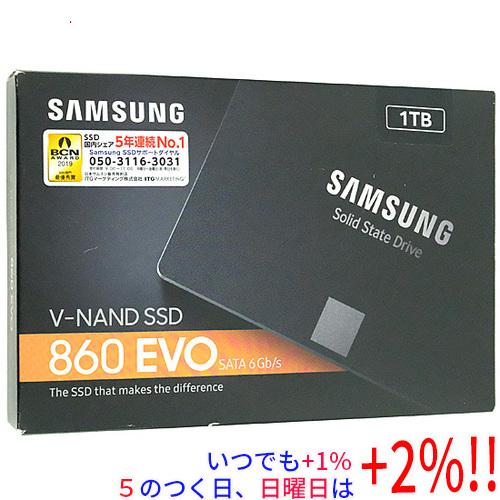 【新品訳あり(箱きず・やぶれ)】 SAMSUNG 2.5インチ SSD 860 EVO MZ-76E...