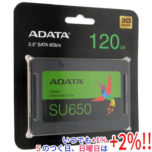 ADATA SSD Ultimate SU650 ASU650SS-120GT-R【いつでも+1％！...