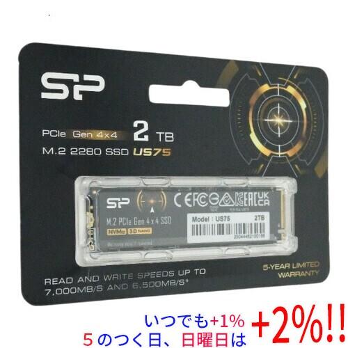 Silicon Power M.2 SSD 2TB PCIe Gen 4x4 US75 SP02KG...