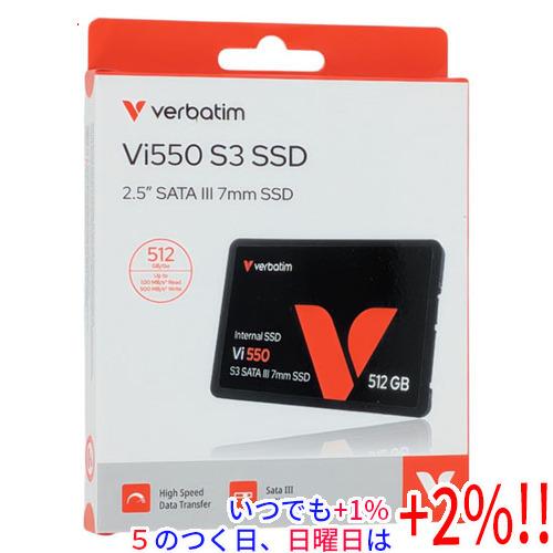 Verbatim 内蔵SSD Vi550 49352-J【いつでも+1％！5のつく日と日曜日は+2%...