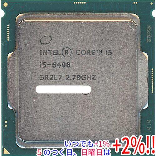 【中古】Core i5 6400 2.7GHz 6M LGA1151 65W SR2L7【いつでも+...