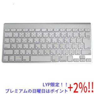 【５のつく日！ゾロ目の日！日曜日はポイント+3％！】【中古】Apple Wireless Keyboard (JIS) MC184J/B(A1314)｜excellar