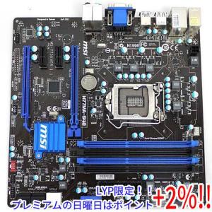 【５のつく日！ゾロ目の日！日曜日はポイント+3％！】【中古】MSI製 MicroATXマザーボード H77MA-S40 LGA1155｜エクセラー