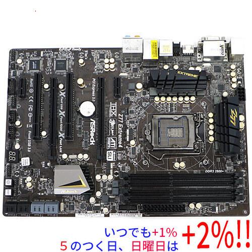 【中古】ASRock製 ATXマザーボード Z77 Extreme4 LGA1155