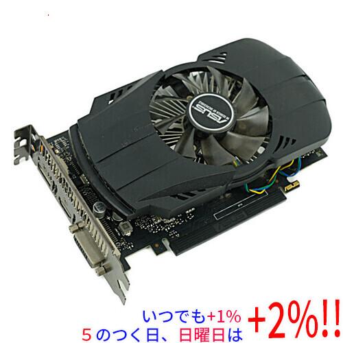 【中古】ASUS グラフィックボード PH-GTX1050TI-4G PCIExp 4GB【いつでも...