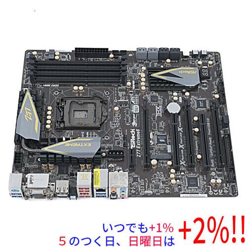 【中古】ASRock ATXマザーボード Z77 Extreme6 LGA1155【いつでも+1％！...