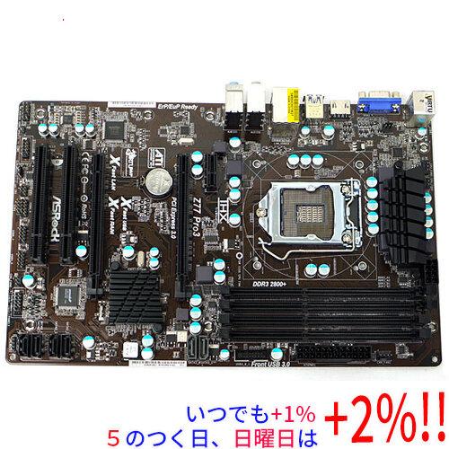 【中古】ASRock製 ATXマザーボード Z77 Pro3 LGA1155