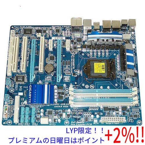 【５のつく日はポイント+3％！】【中古】GIGABYTE マザーボード GA-P55A-UD3R R...