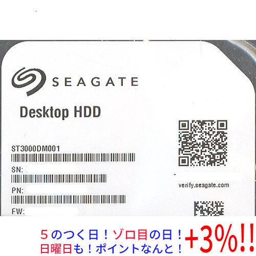 【５のつく日！ゾロ目の日！日曜日はポイント+3％！】【中古】SEAGATE製HDD ST3000DM...