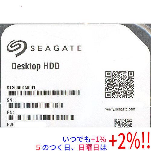 【５のつく日！ゾロ目の日！日曜日はポイント+3％！】【中古】SEAGATE製HDD ST3000DM...