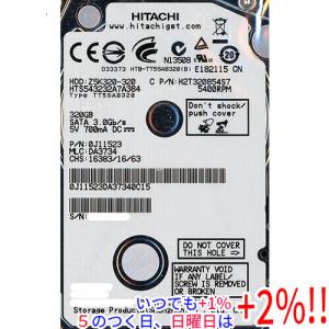 【中古】Hitachi hts725050?a7e630?500.0?GB 7200rpm 2.5?7?mm SATAハードドライブ HGST 【中古】HITACHI HDD HTS725050A7E630 500GB 7200rpm 4000〜5000