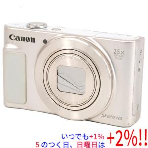 PowerShot 【中古】Canon製 SX620 HS ブラック 2020万画素 本体いたみ