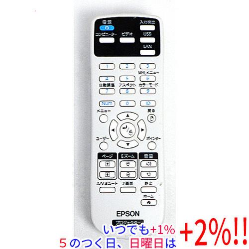 【中古】EPSON プロジェクター用リモコン 164880700【いつでも+1％！5のつく日と日曜日...