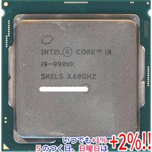 中古】Intel Core i9-9900K (3.6GHz/TB:5GHz/SRG19/R0) bulk LGA1151