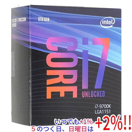 【中古】Core i7 9700K 3.6GHz LGA1151 95W SRELT 元箱あり