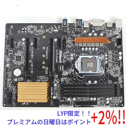 【５のつく日はポイント+3％！】【中古】ASRock製 ATXマザーボード H170 PRO4S L...