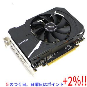 【５のつく日！ゾロ目の日！日曜日はポイント+3％！】【中古】MSI製グラボ GeForce RTX 2060 AERO ITX 6G OC PCIExp 6GB｜excellar