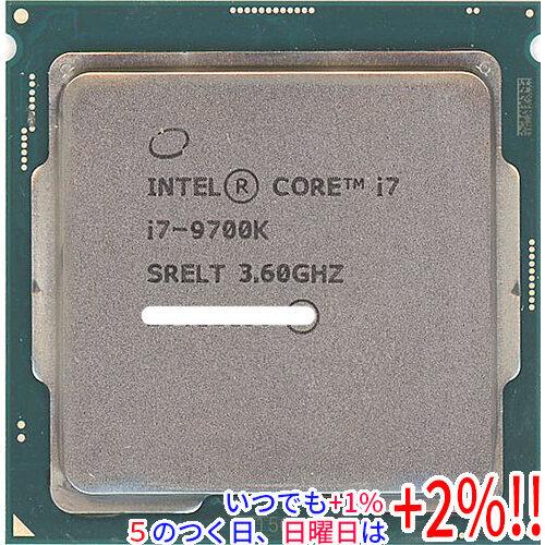 【中古】Core i7 9700K 3.6GHz LGA1151 95W SRELT【いつでも+1％...