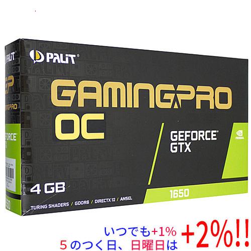 【中古】PALIT GeForce GTX1650 GamingPro OC 4GB NE61650...