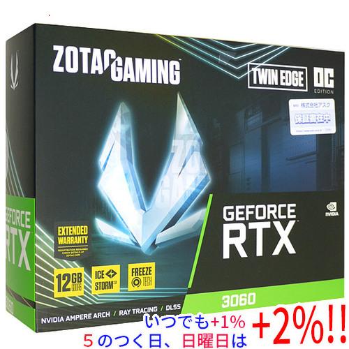 【中古】ZOTAC製グラボ GAMING GeForce RTX 3060 Twin Edge OC...