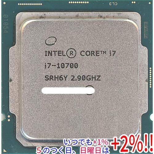 【中古】Core i7 10700 2.9GHz LGA1200 65W SRH6Y