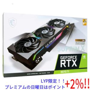 【５のつく日はポイント+3％！】【中古】MSI製グラボ GeForce RTX 3070 Ti SUPRIM X 8G PCIExp 8GB 元箱あり｜excellar