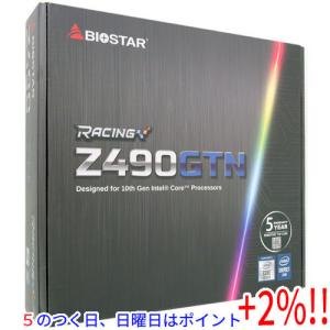 【５のつく日はポイント+3％！】【中古】BIOSTAR製 Mini ITXマザーボード Z490GTN LGA1200 元箱あり｜excellar